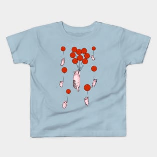 I Believe I Can Fly Pigs Kids T-Shirt